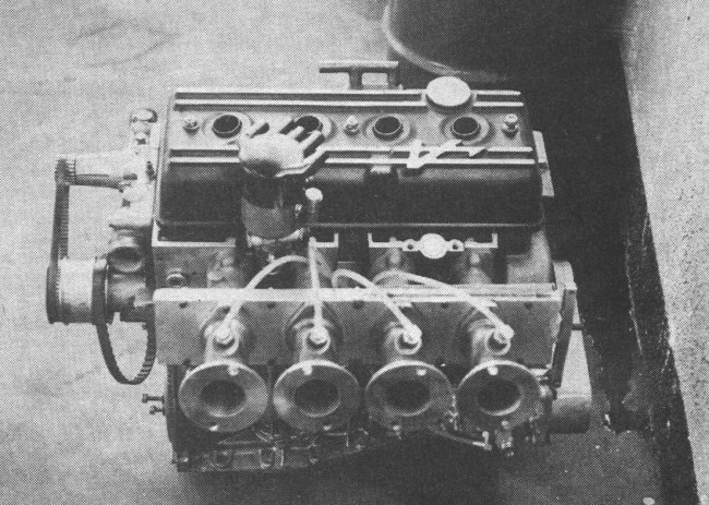 1972 - The Renault engine, it was based on the Renault 16 engine and had pushrod operated valves