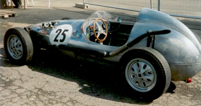 The front-engined F Junior Alfa Dana as seen in 2002 at Karlskoga. (Picture courtesy of Stefan Omerdal)