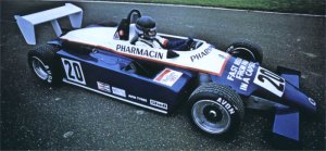 The RT3/82 with wet weather tyres.