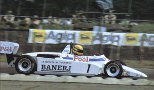 Ayrton Senna won the Marlboro British F3 Championship in his West Surrey Racing RT3/83.